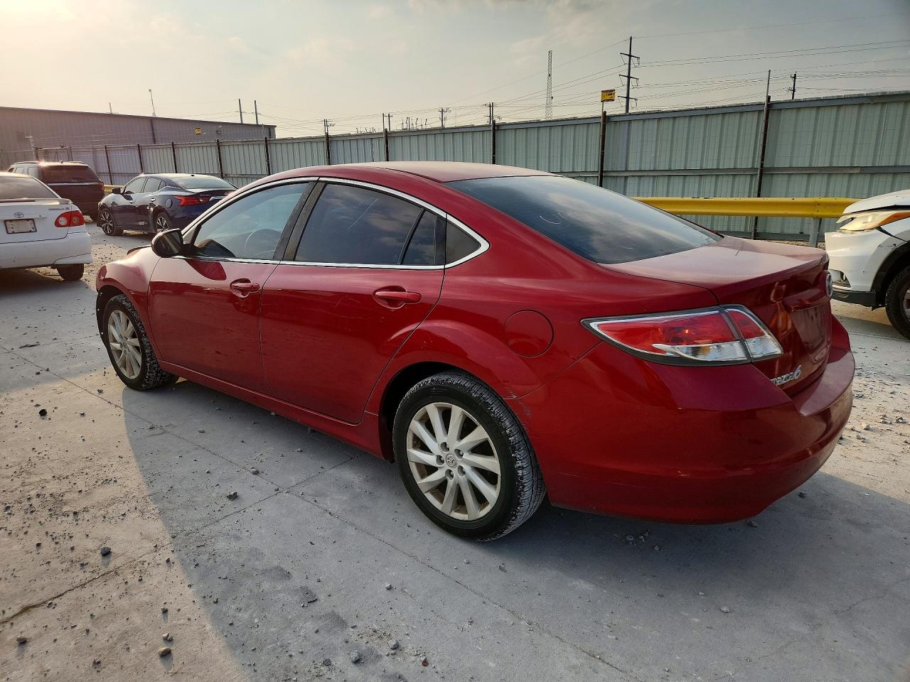 2012 Mazda 6 I Red vin: 1YVHZ8DH0C5M35366