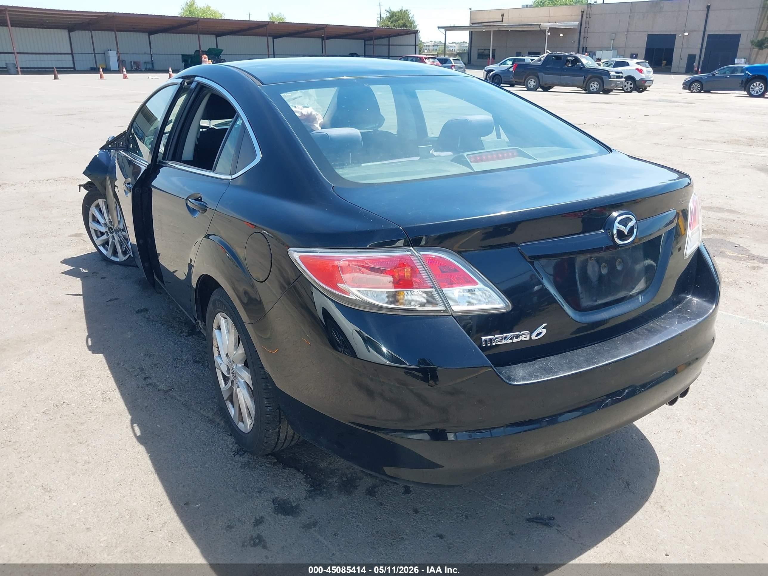 2012 Mazda Mazda6 I Touring Черный vin: 1YVHZ8DH0C5M40499