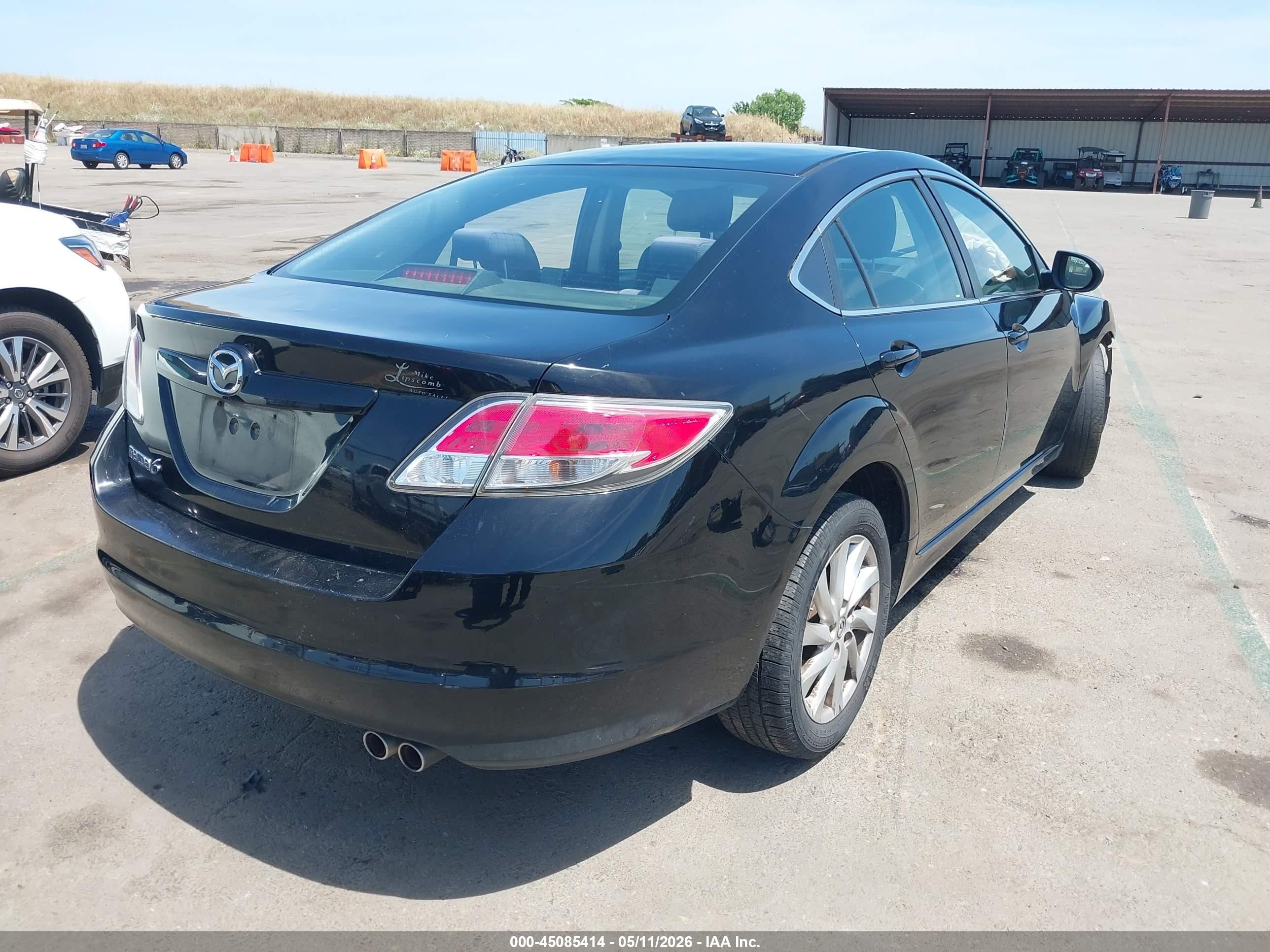 2012 Mazda Mazda6 I Touring Черный vin: 1YVHZ8DH0C5M40499