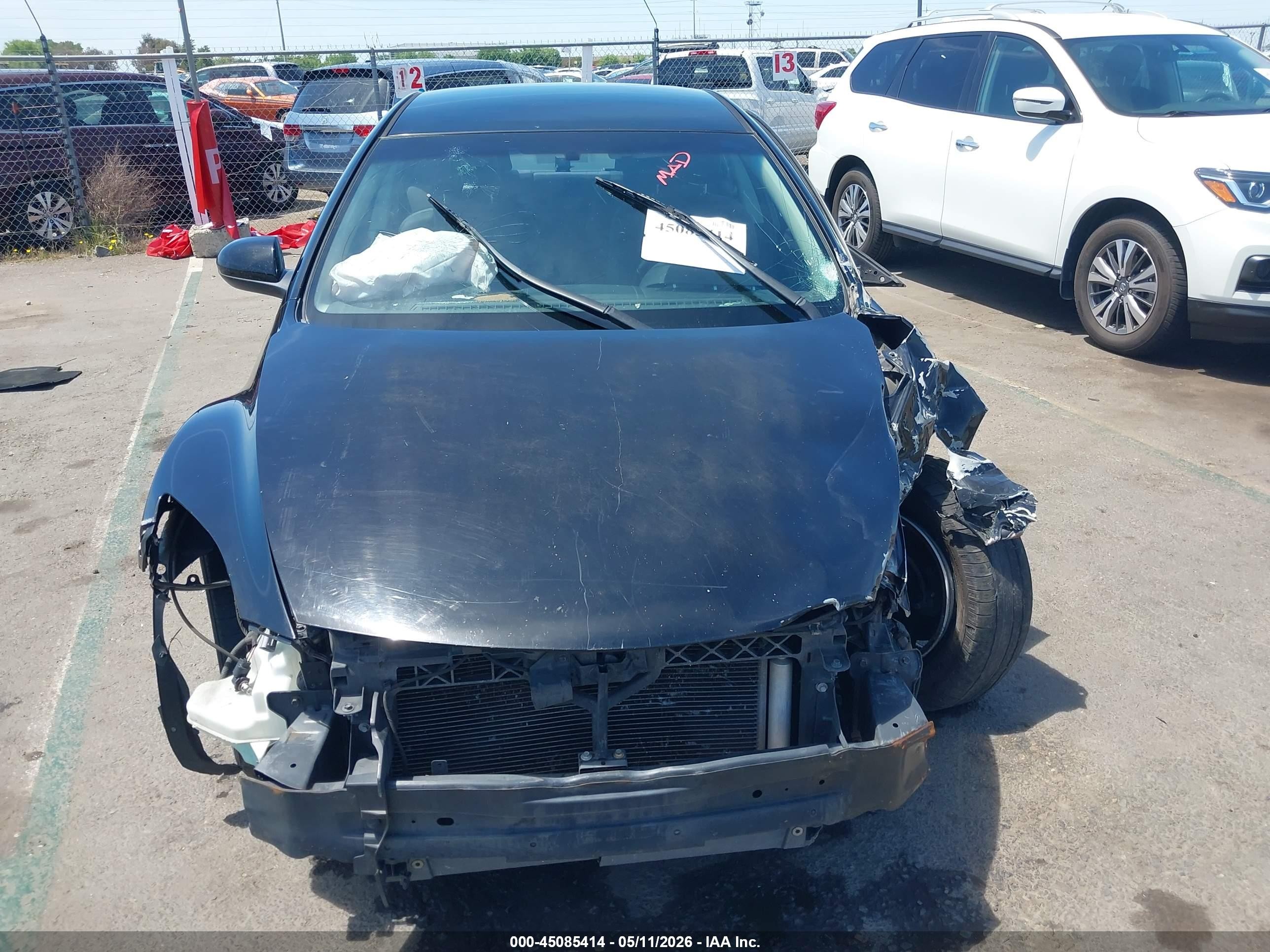 2012 Mazda Mazda6 I Touring Черный vin: 1YVHZ8DH0C5M40499