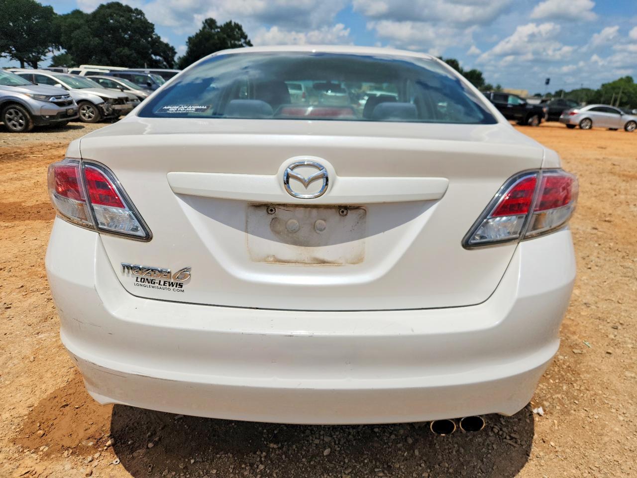 2012 Mazda 6 I White vin: 1YVHZ8DH1C5M18849