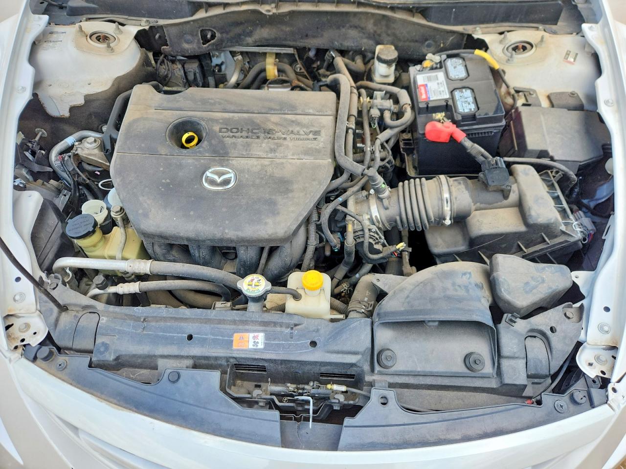 2012 Mazda 6 I White vin: 1YVHZ8DH1C5M18849