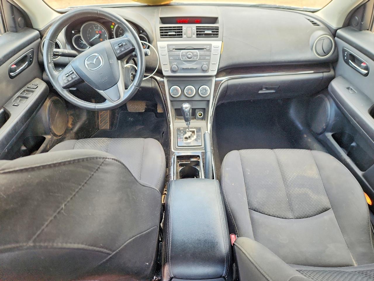 2012 Mazda 6 I White vin: 1YVHZ8DH1C5M18849