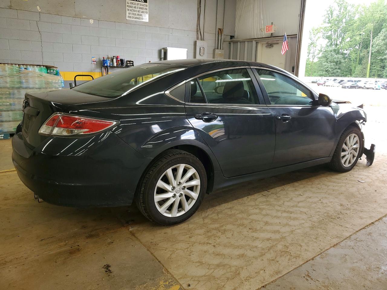 2012 Mazda 6 I Charcoal vin: 1YVHZ8DH1C5M22285