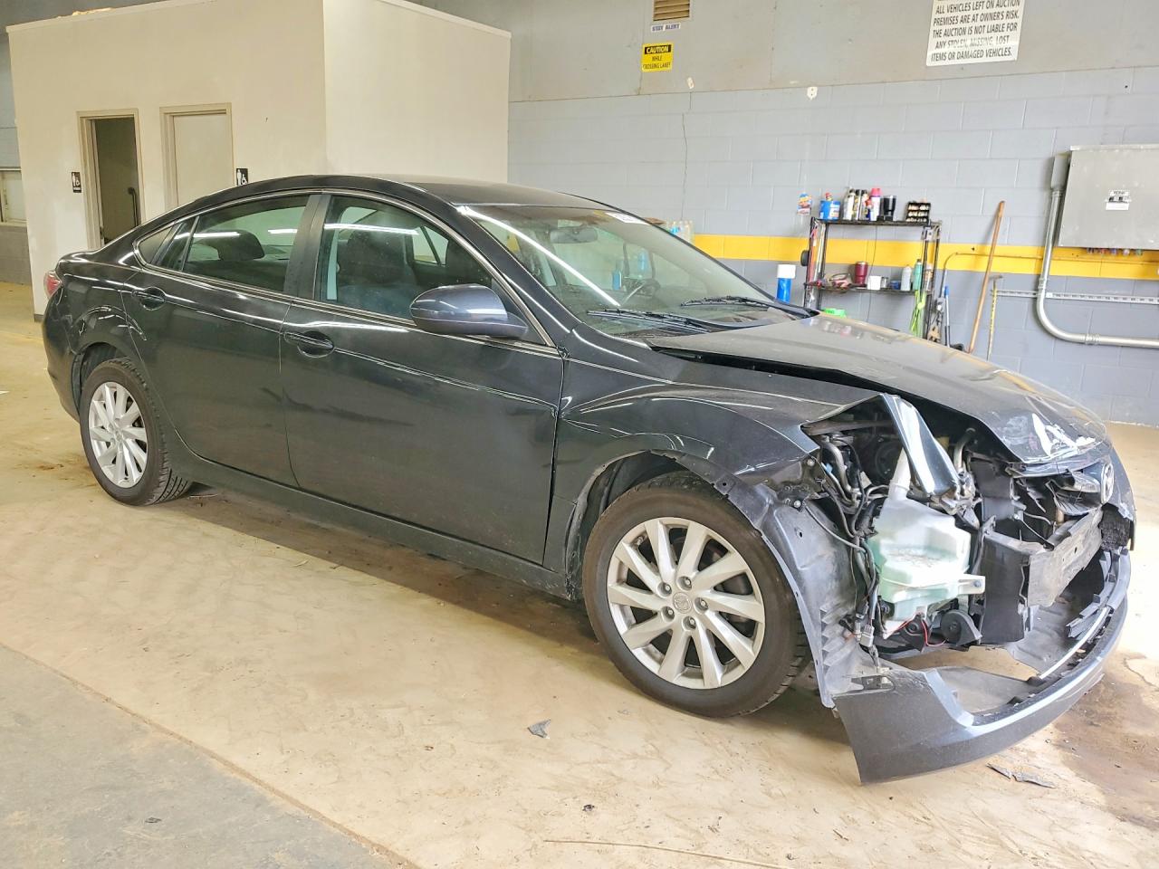 2012 Mazda 6 I Charcoal vin: 1YVHZ8DH1C5M22285