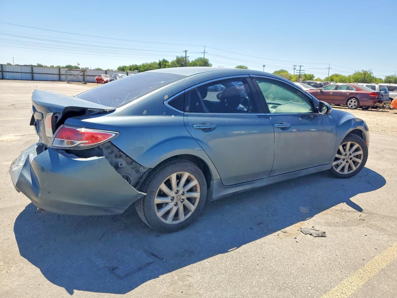 2012 Mazda 6 I Blue vin: 1YVHZ8DH1C5M25798