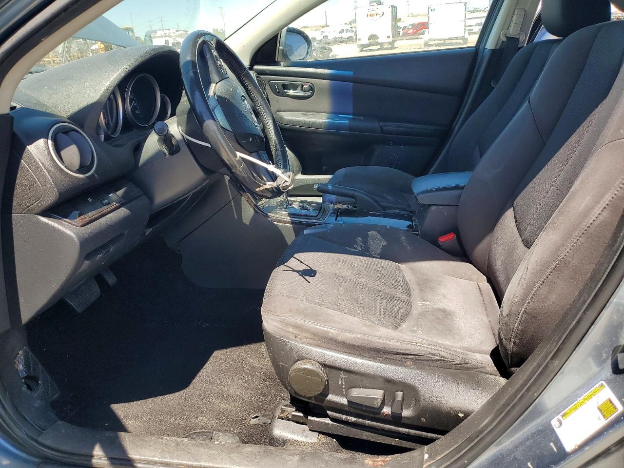 2012 Mazda 6 I Blue vin: 1YVHZ8DH1C5M25798