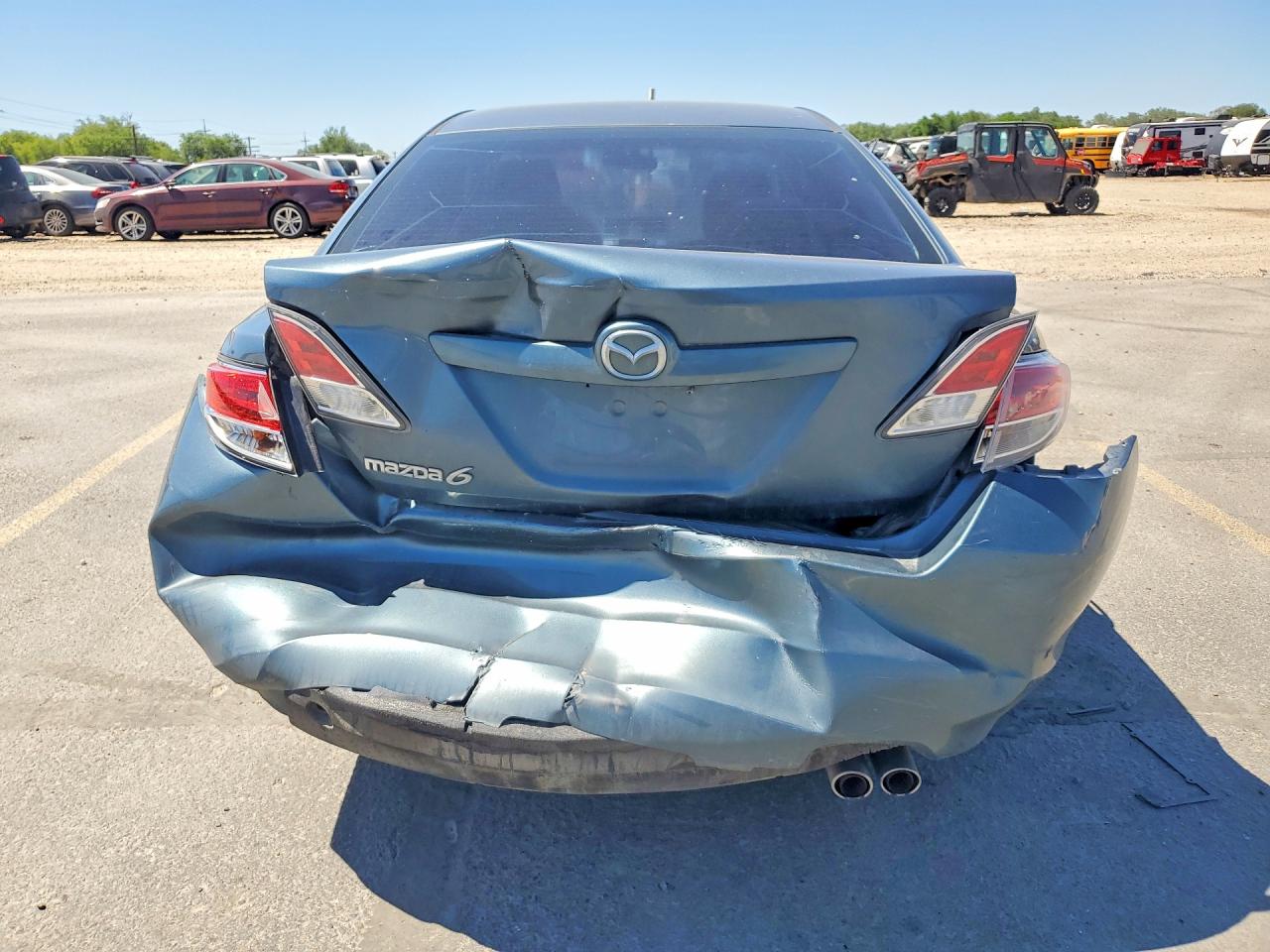 2012 Mazda 6 I Blue vin: 1YVHZ8DH1C5M25798