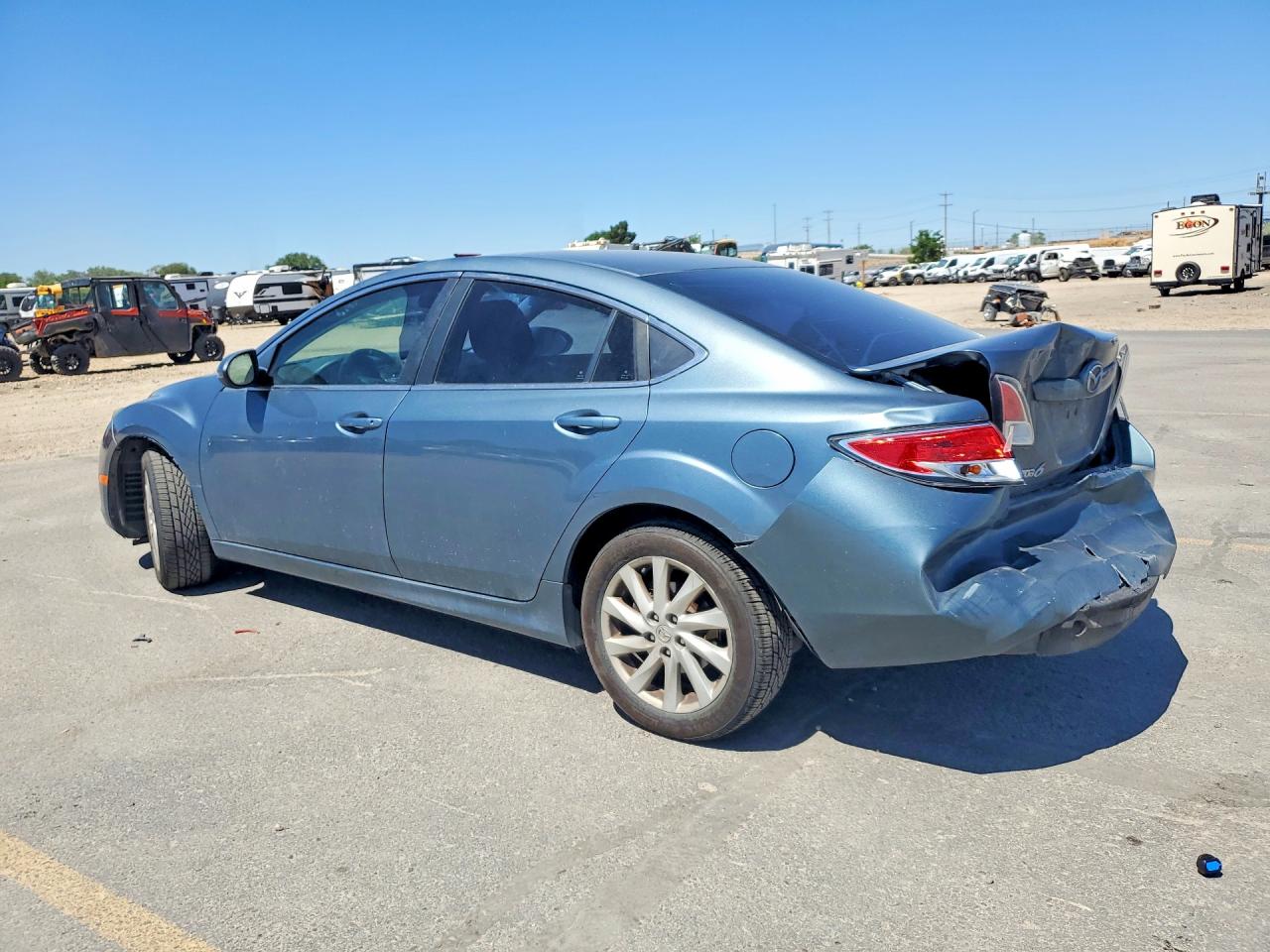 2012 Mazda 6 I Blue vin: 1YVHZ8DH1C5M25798