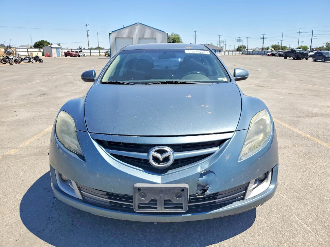 2012 Mazda 6 I Blue vin: 1YVHZ8DH1C5M25798