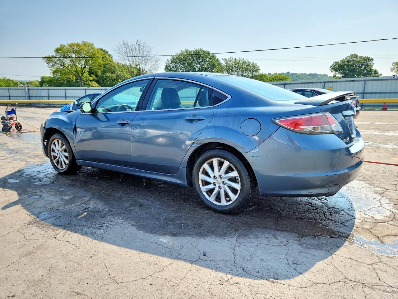 2012 Mazda 6 I Blue vin: 1YVHZ8DH1C5M34503