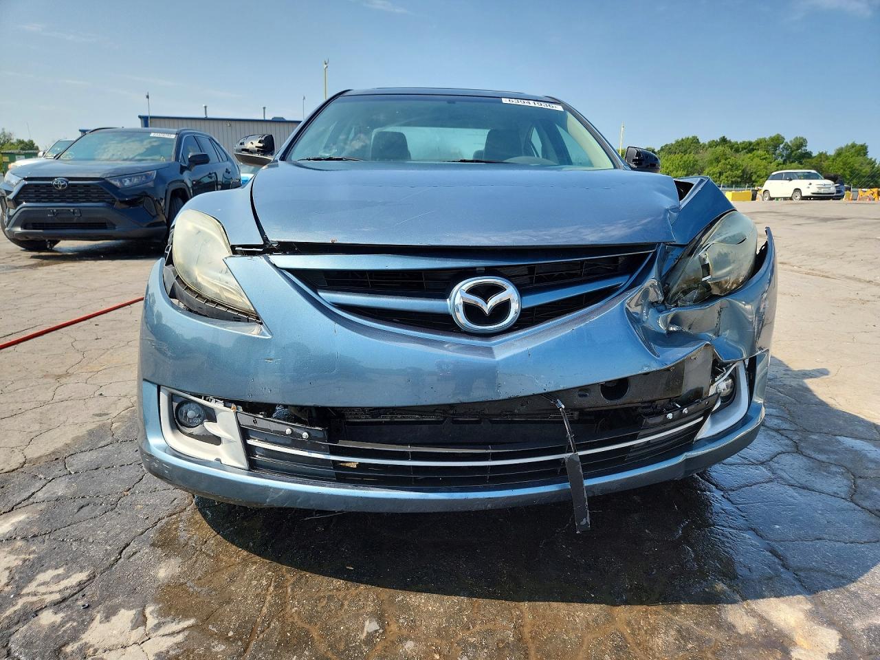 2012 Mazda 6 I Blue vin: 1YVHZ8DH1C5M34503