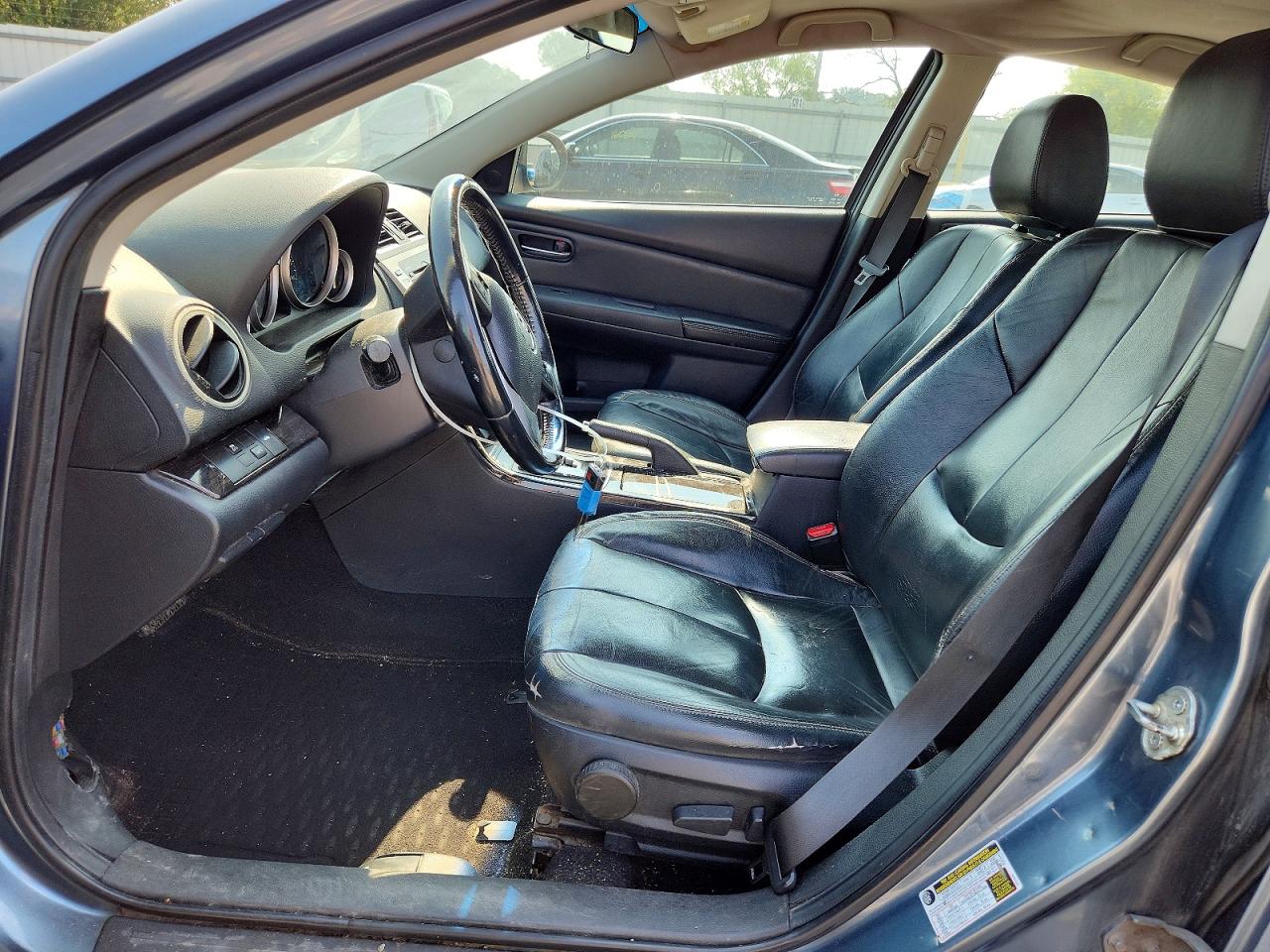 2012 Mazda 6 I Blue vin: 1YVHZ8DH1C5M34503