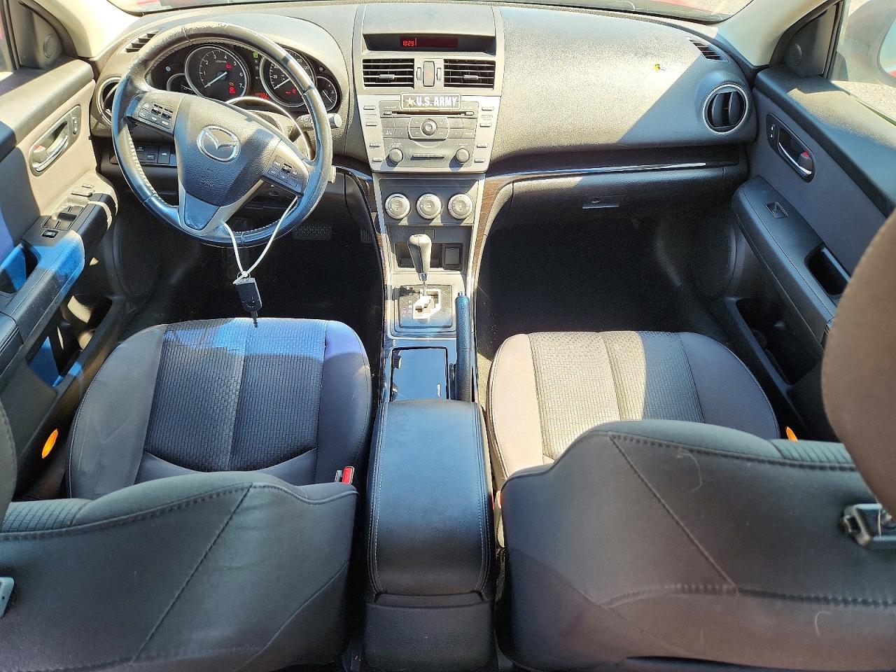 2012 Mazda 6 I Красный vin: 1YVHZ8DH1C5M43766