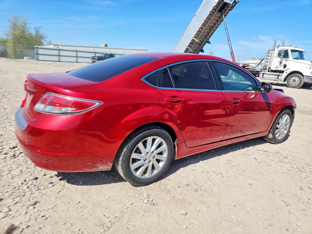 2013 Mazda 6 Touring Red vin: 1YVHZ8DH1D5M15354