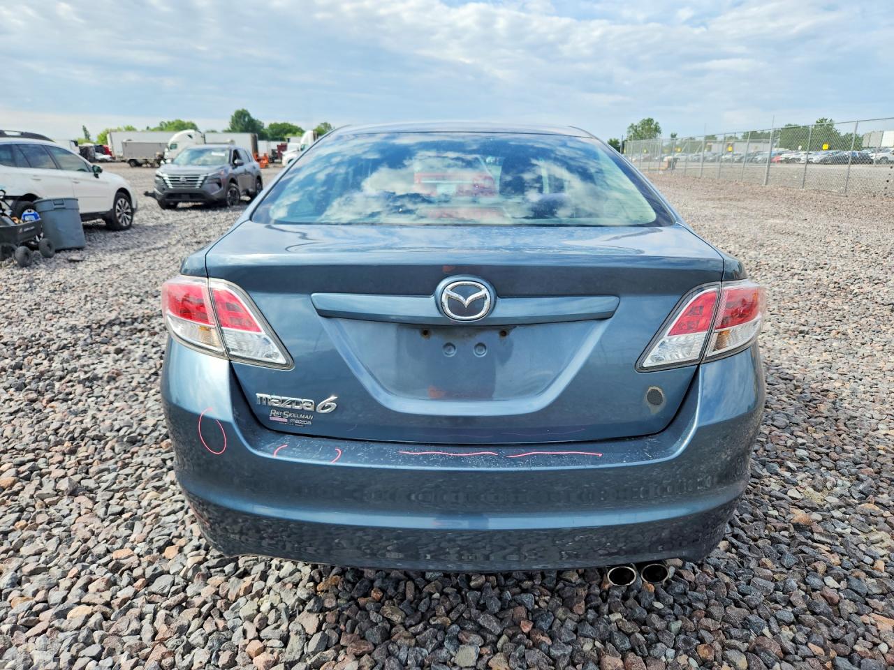 2012 Mazda 6 I Blue vin: 1YVHZ8DH2C5M08864