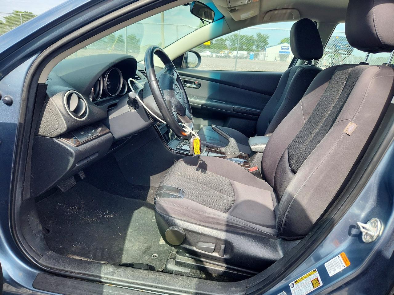 2012 Mazda 6 I Blue vin: 1YVHZ8DH2C5M08864