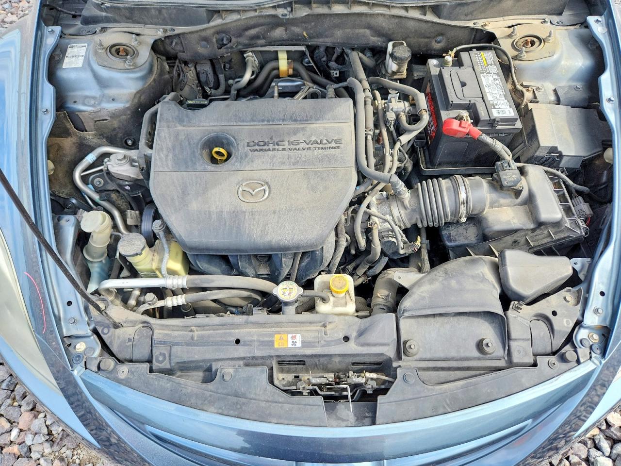 2012 Mazda 6 I Blue vin: 1YVHZ8DH2C5M08864
