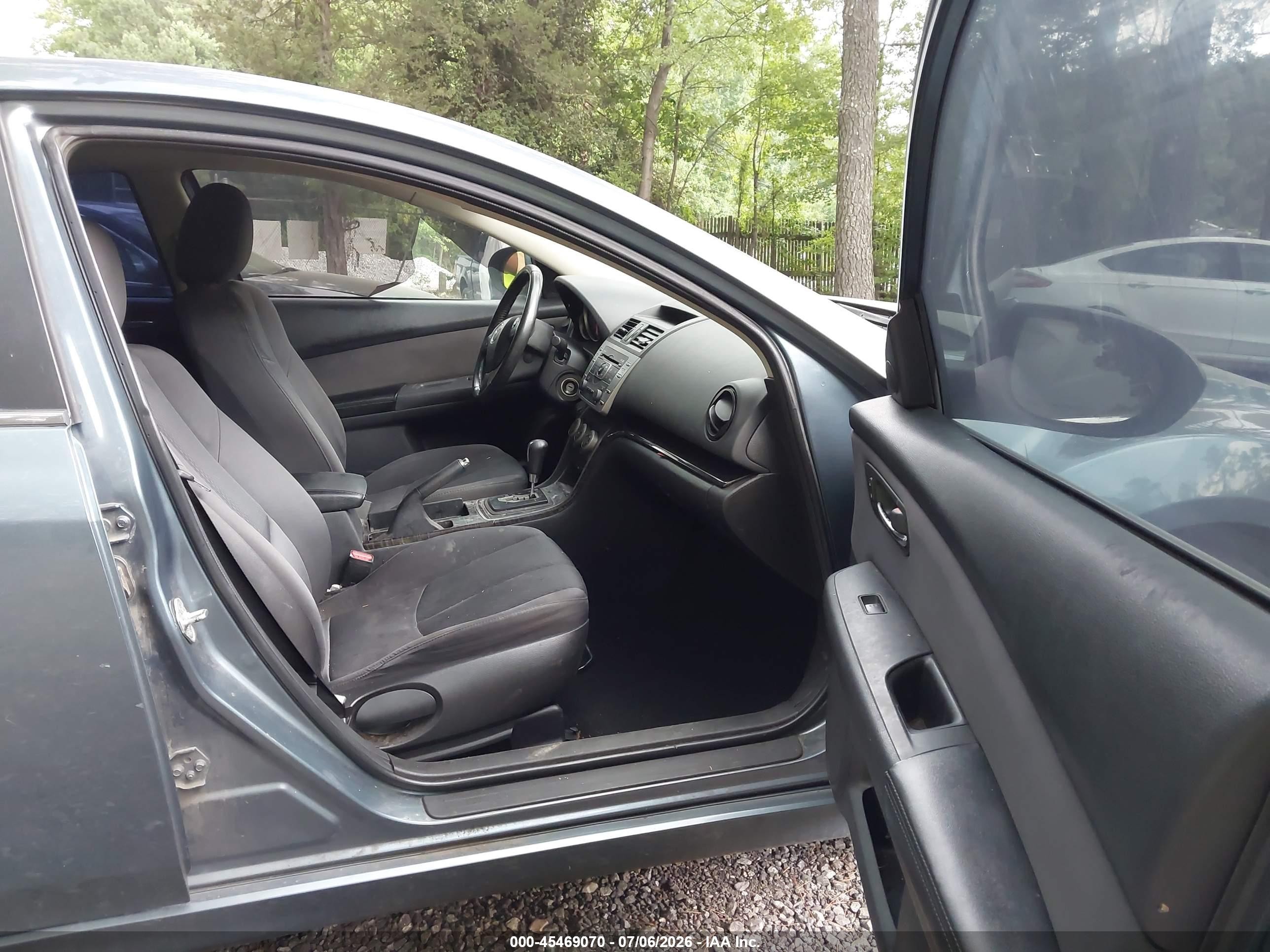2012 Mazda Mazda6 I Touring Turquoise vin: 1YVHZ8DH2C5M22036