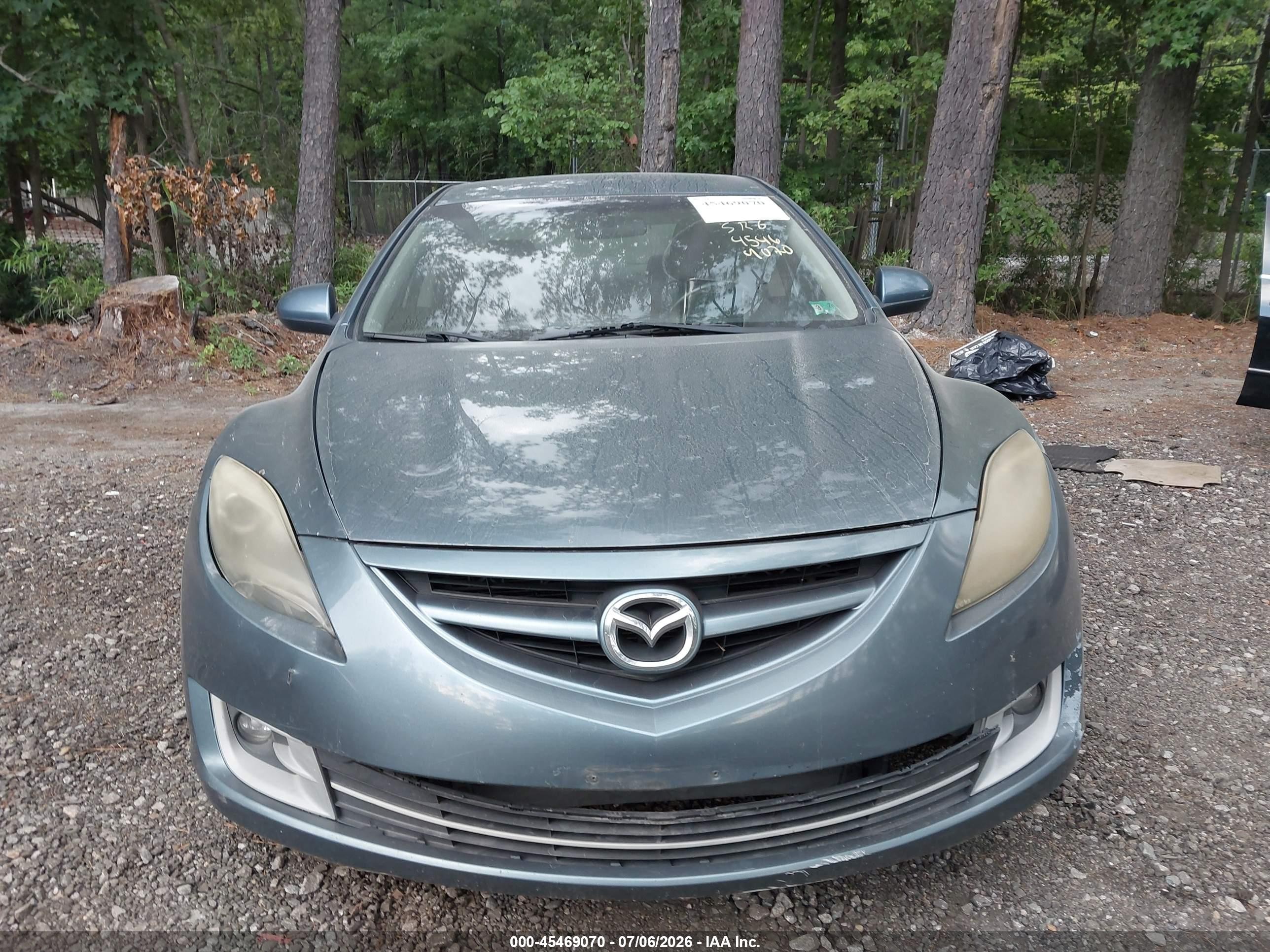 2012 Mazda Mazda6 I Touring Turquoise vin: 1YVHZ8DH2C5M22036