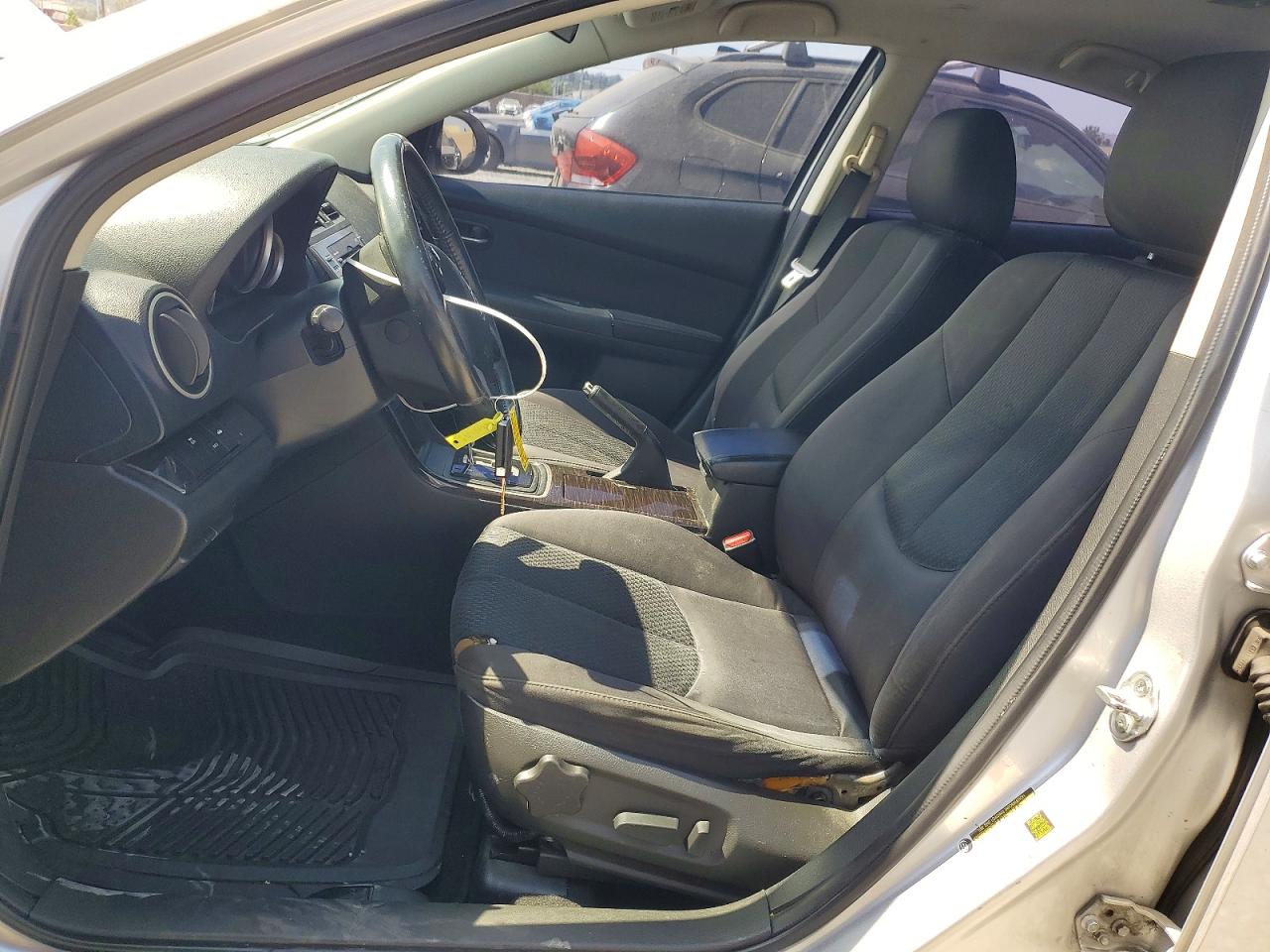 2012 Mazda 6 I Silver vin: 1YVHZ8DH2C5M27334