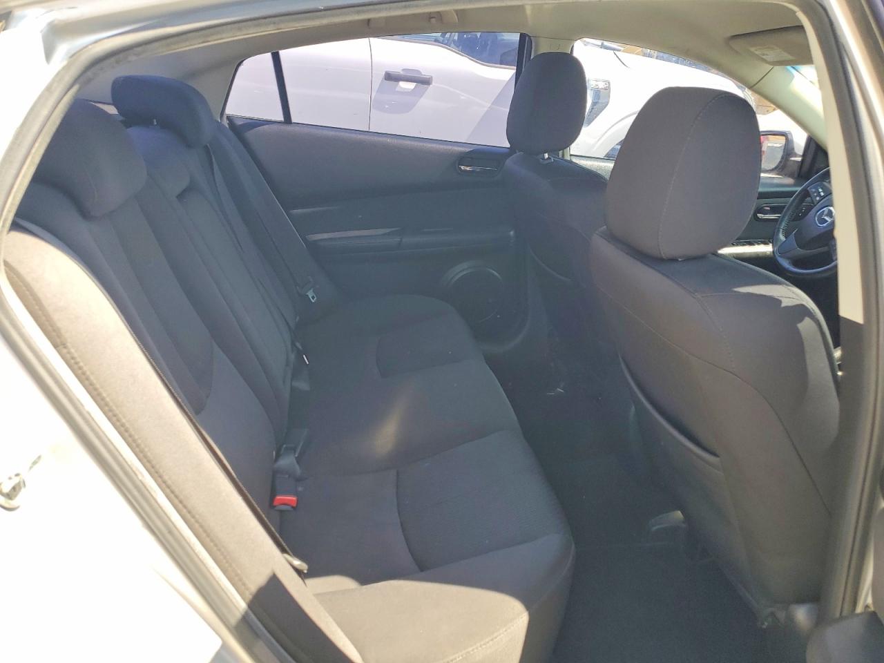 2012 Mazda 6 I Silver vin: 1YVHZ8DH2C5M27334