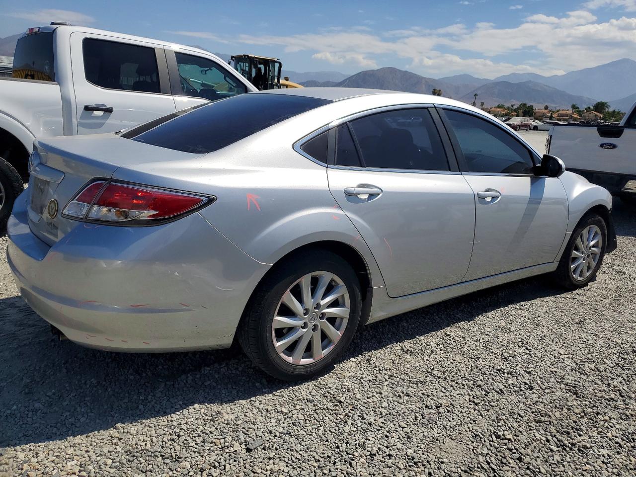 2012 Mazda 6 I Silver vin: 1YVHZ8DH2C5M27334
