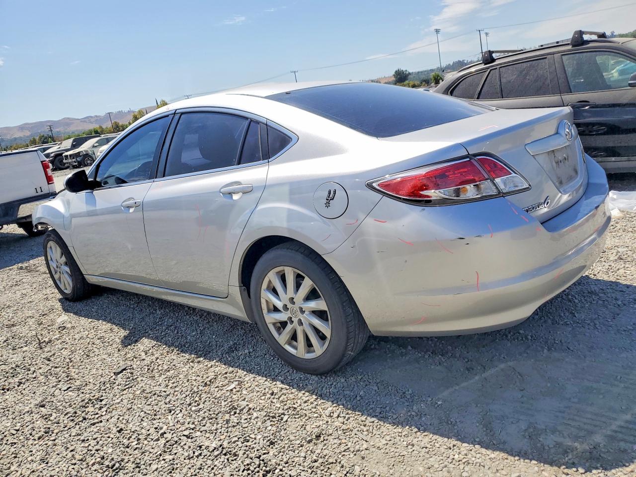 2012 Mazda 6 I Silver vin: 1YVHZ8DH2C5M27334