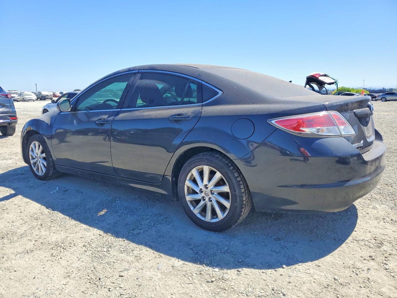 2012 Mazda 6 I Черный vin: 1YVHZ8DH3C5M17539