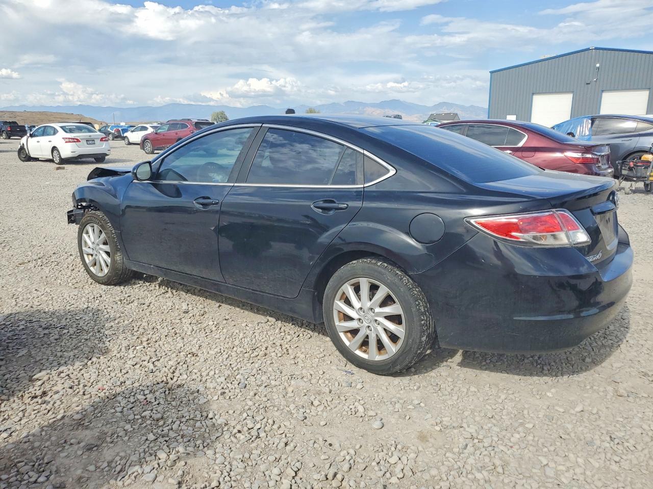 2012 Mazda 6 I Black vin: 1YVHZ8DH3C5M32655