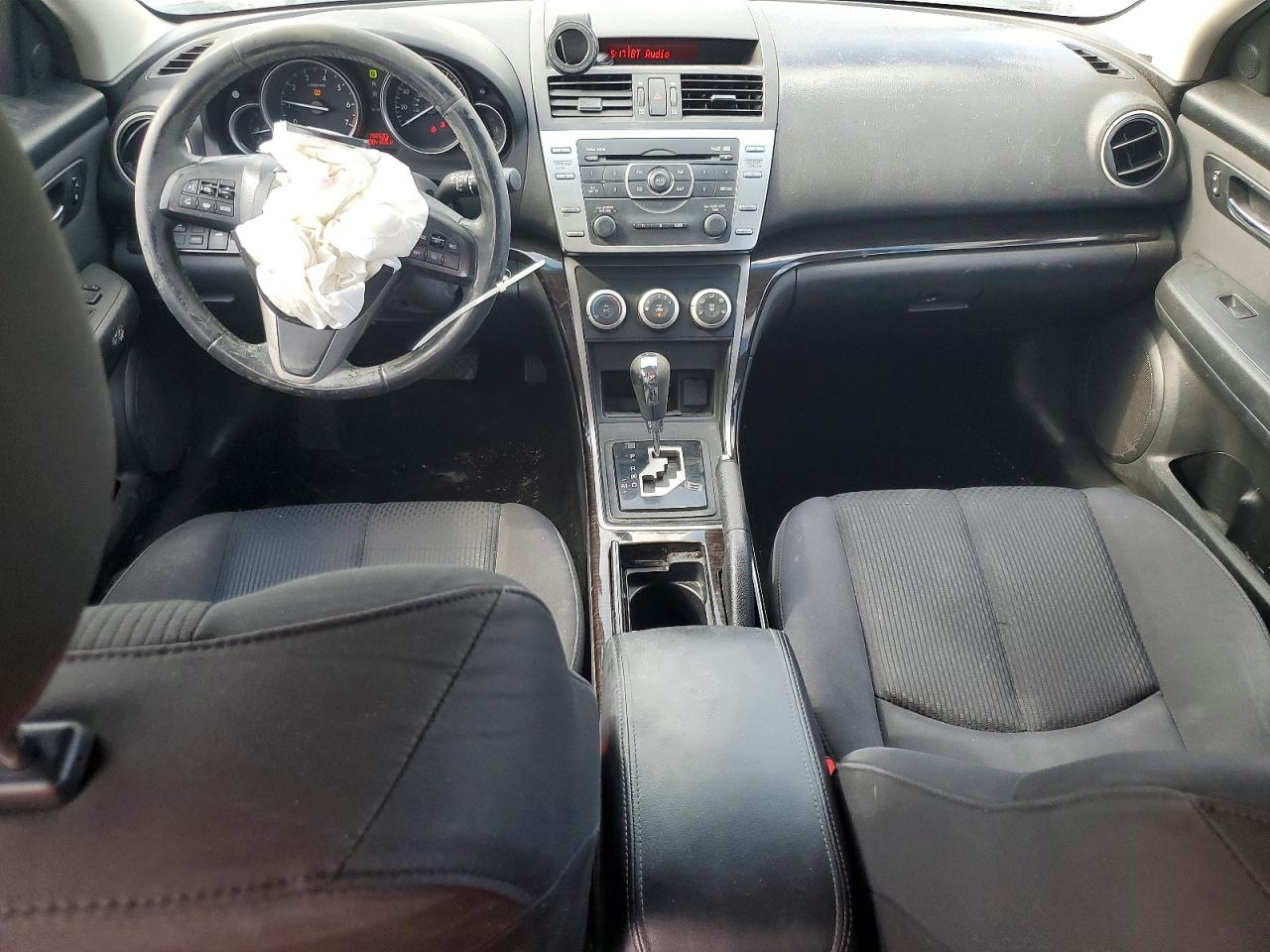 2012 Mazda 6 I Black vin: 1YVHZ8DH3C5M32655