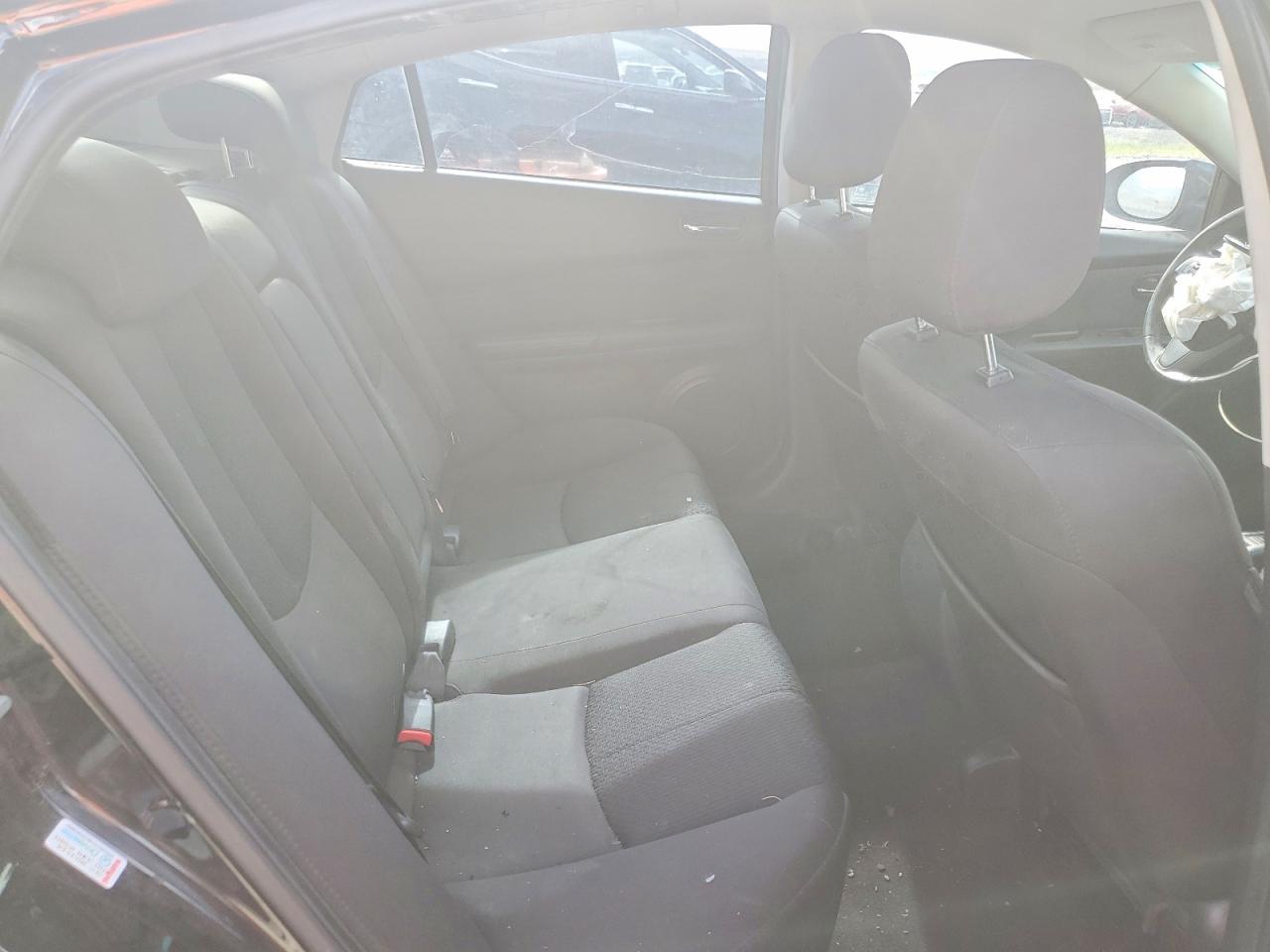 2012 Mazda 6 I Black vin: 1YVHZ8DH3C5M32655
