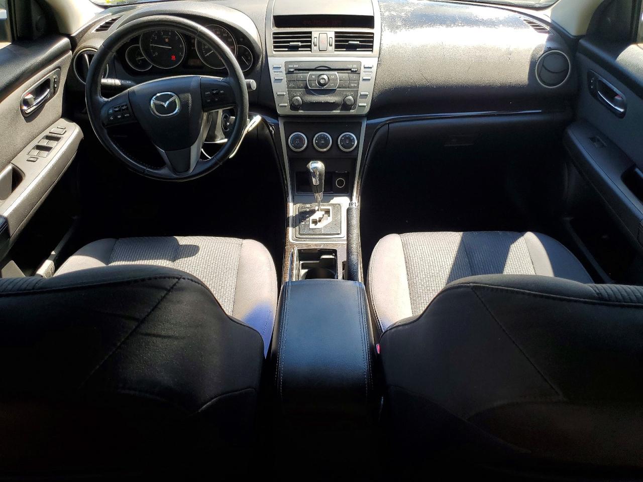 2012 Mazda 6 I Черный vin: 1YVHZ8DH3C5M39976