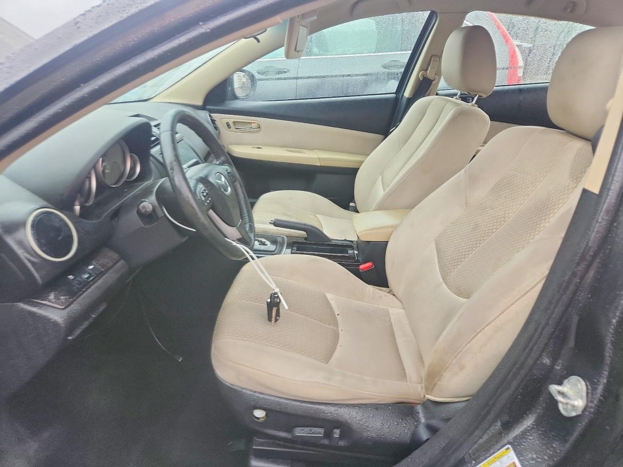 2012 Mazda 6 I Gray vin: 1YVHZ8DH3C5M43574