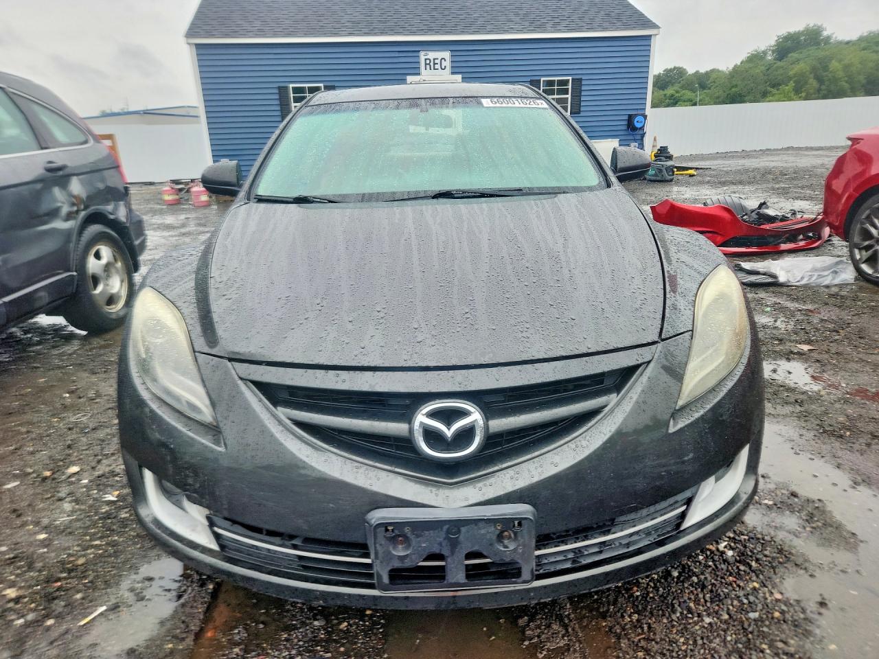 2012 Mazda 6 I Gray vin: 1YVHZ8DH3C5M43574