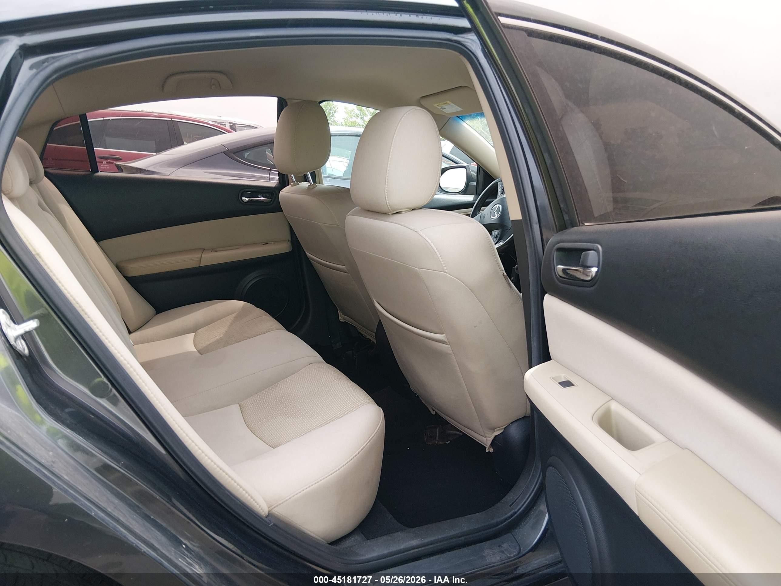 2013 Mazda Mazda6 I Touring Gray vin: 1YVHZ8DH3D5M13251