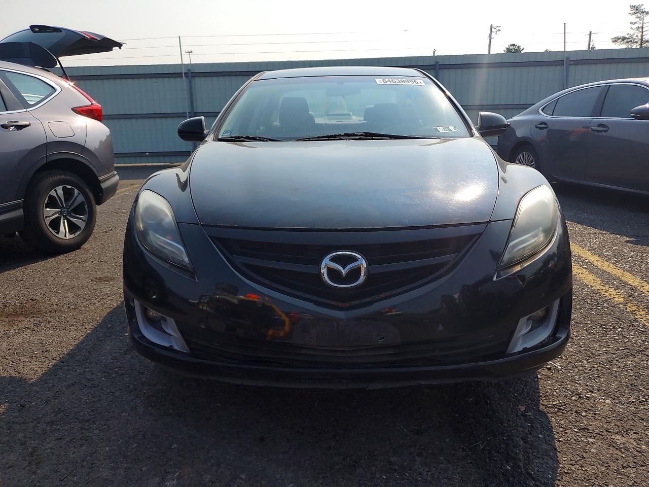 2012 Mazda 6 I Black vin: 1YVHZ8DH4C5M07795