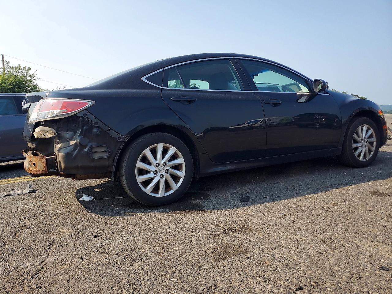 2012 Mazda 6 I Black vin: 1YVHZ8DH4C5M07795