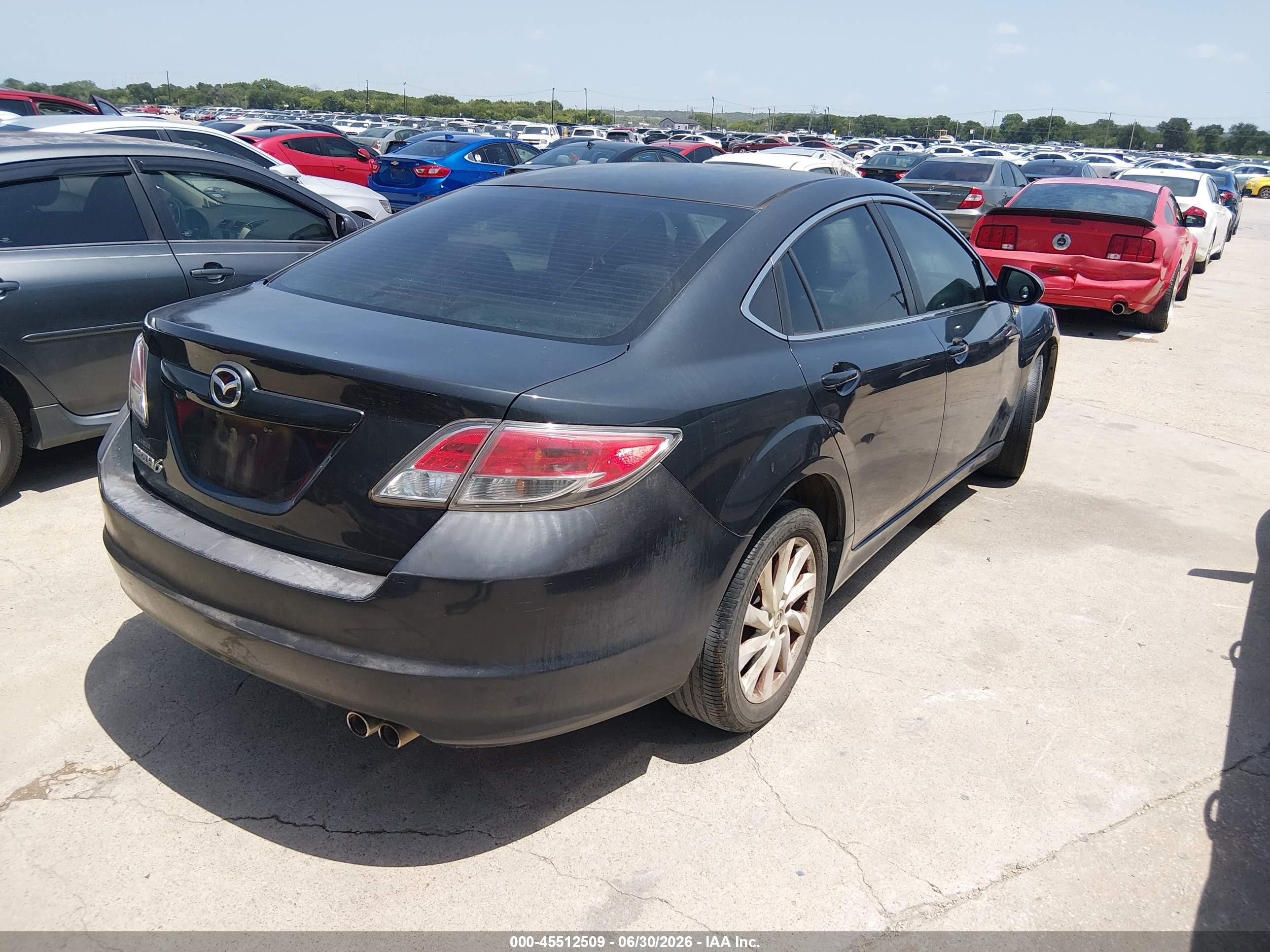 2012 Mazda Mazda6 I Touring Gray vin: 1YVHZ8DH4C5M08526