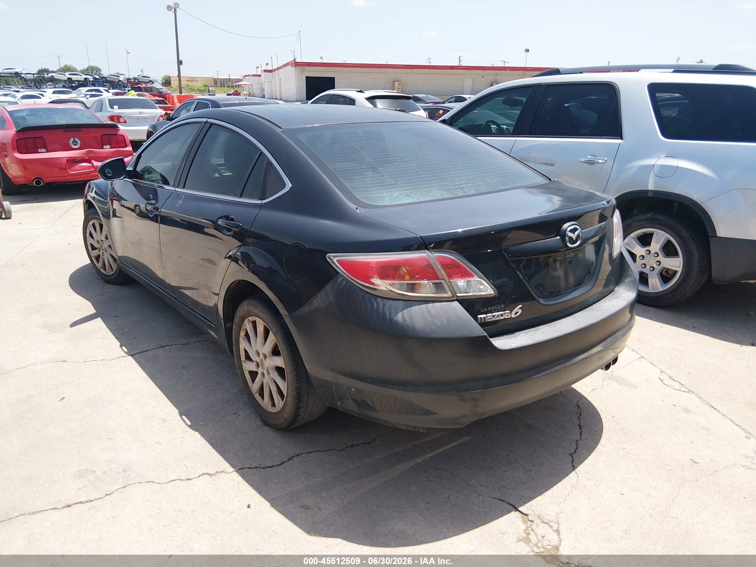 2012 Mazda Mazda6 I Touring Gray vin: 1YVHZ8DH4C5M08526
