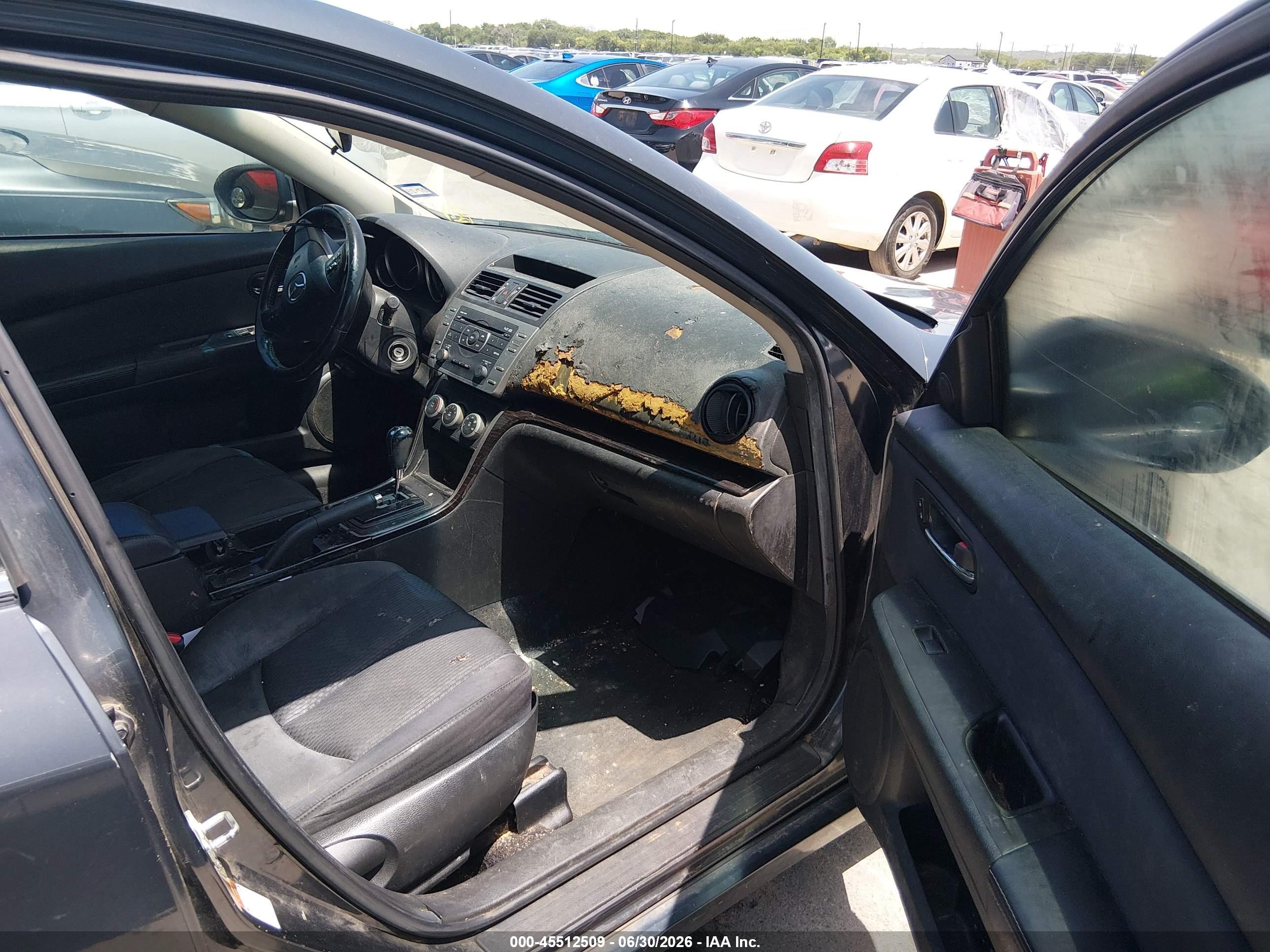 2012 Mazda Mazda6 I Touring Gray vin: 1YVHZ8DH4C5M08526