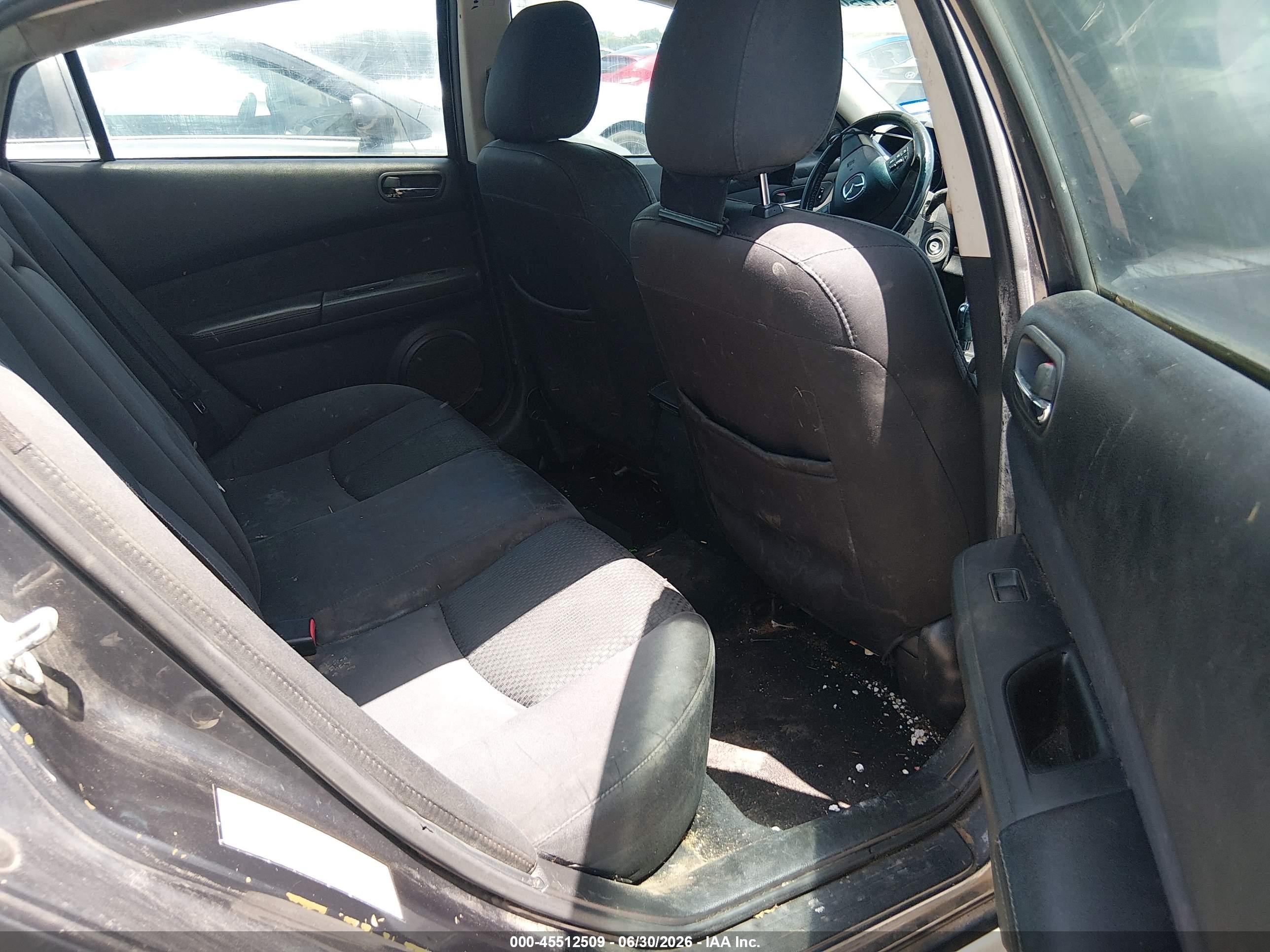 2012 Mazda Mazda6 I Touring Gray vin: 1YVHZ8DH4C5M08526