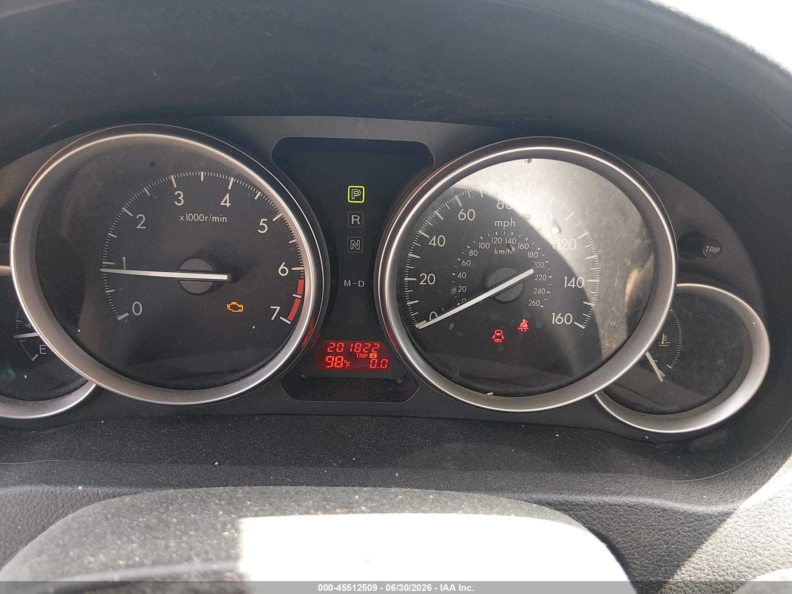 2012 Mazda Mazda6 I Touring Gray vin: 1YVHZ8DH4C5M08526