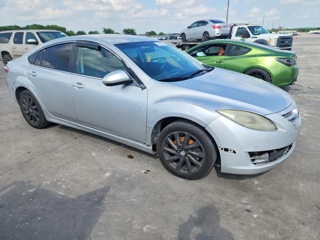 2012 Mazda 6 I Серебряный vin: 1YVHZ8DH4C5M28596