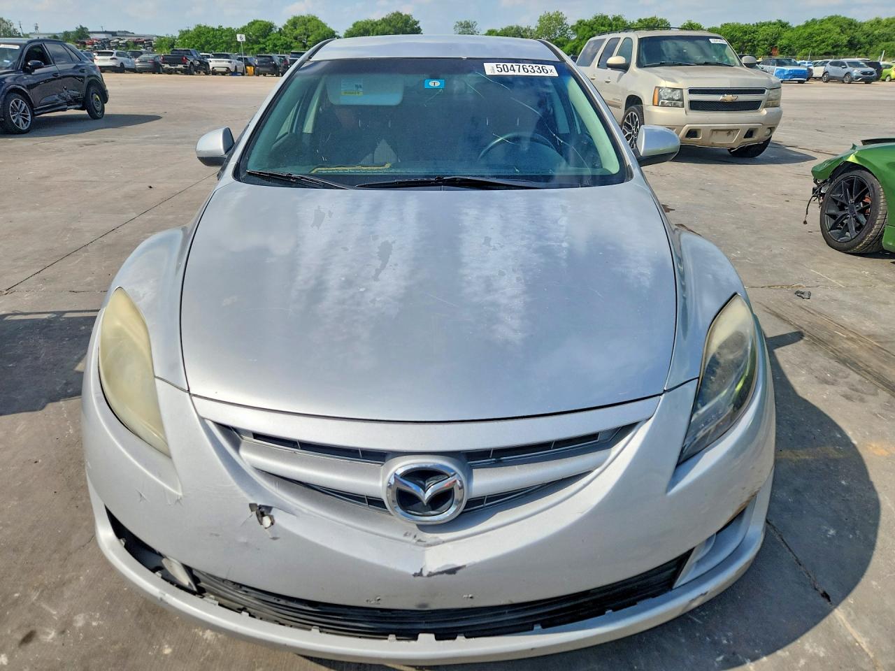 2012 Mazda 6 I Серебряный vin: 1YVHZ8DH4C5M28596
