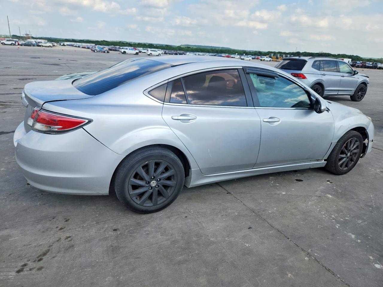 2012 Mazda 6 I Серебряный vin: 1YVHZ8DH4C5M28596