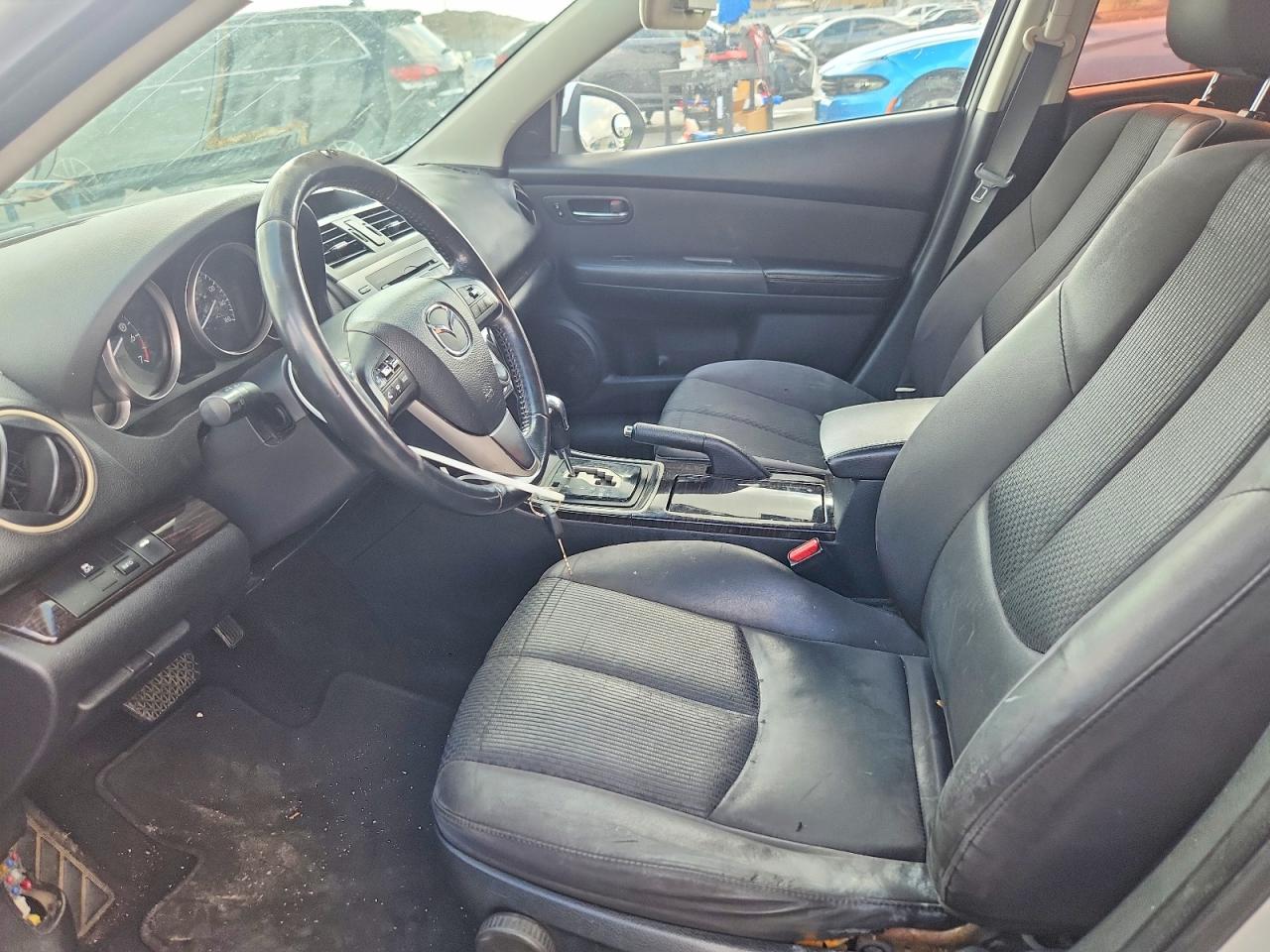 2012 Mazda 6 I Серебряный vin: 1YVHZ8DH4C5M28596