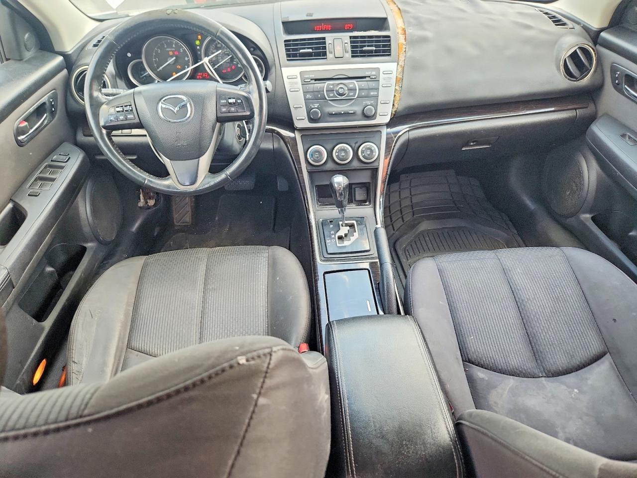 2012 Mazda 6 I Серебряный vin: 1YVHZ8DH4C5M28596