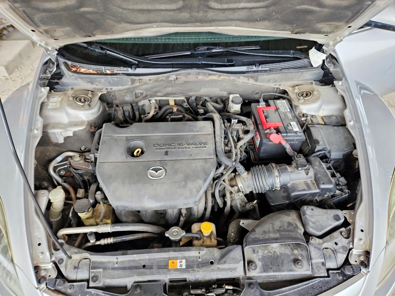 2012 Mazda 6 I Silver vin: 1YVHZ8DH4C5M32860