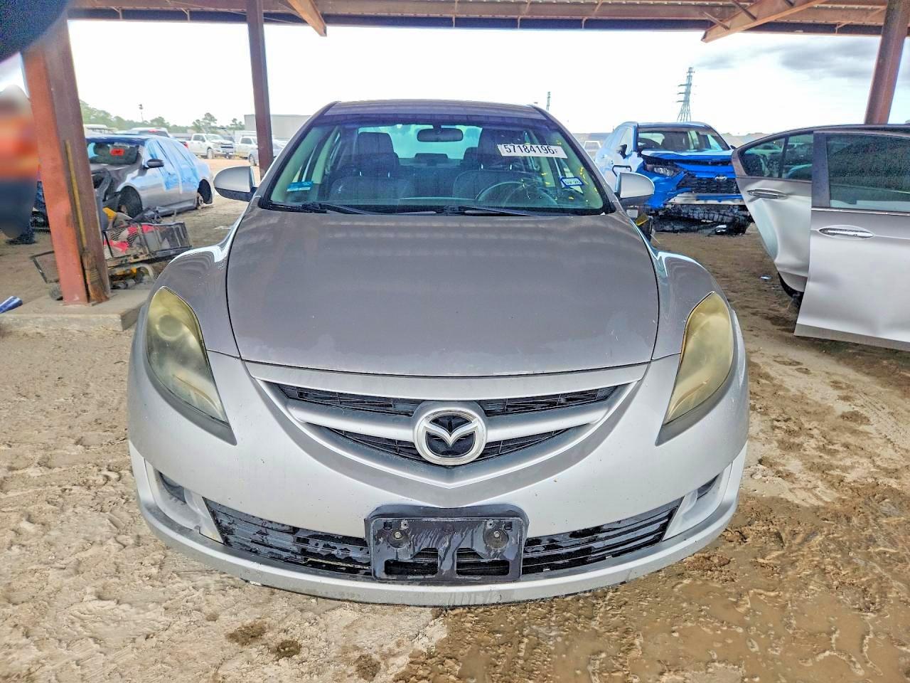 2012 Mazda 6 I Silver vin: 1YVHZ8DH4C5M32860